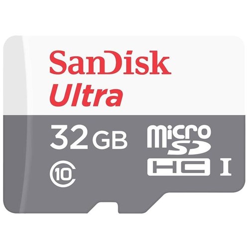 Tudo sobre 'Cartão de Memória 32GB Ultra Micro SD Classe 10 SDSQUNS-GN3MA SanDisk'