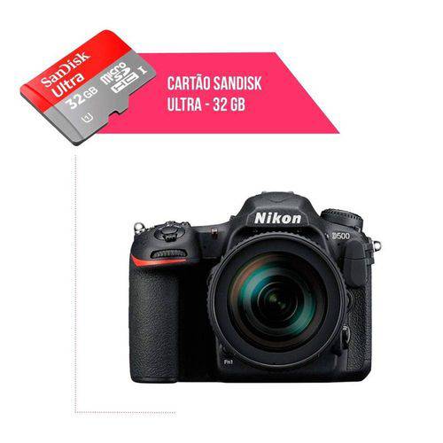 Cartão de Memória 32gb Ultra para Câmera Nikon D500