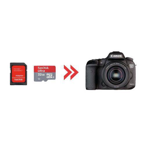 Tudo sobre 'Cartão de Memória 32gb Ultra para Canon 7d'