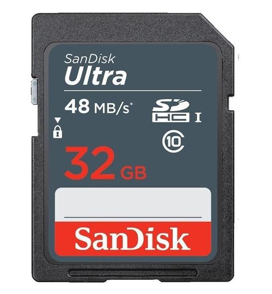 Cartão de Memória 32GB Ultra SDHC UHS-I - Sandisk