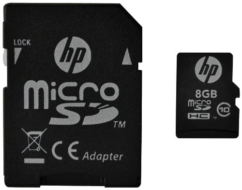 Cartão de Memória HP Micro SD 16Gb Classe 10 + Adaptador