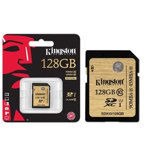Cartão de Memória Kingston Classe 10 Secure Digital Ultimate 128GB SDA10/128GB