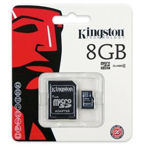 Cartão de Memória Kingston Micro Sdhc 8Gb Classe 4