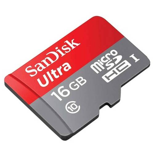 Cartão de Memória Micro Sandisk 16gb Sdsdquan-G4a Preto