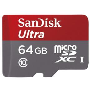Cartão de Memória Micro Sandisk 64GB SDSDQUAN-G4A