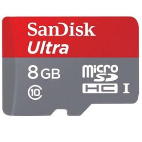 Cartão de Memória Micro Sandisk 8GB SDSDQUAN-G4A Preto - Ideal para Android