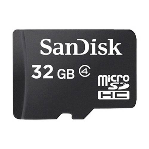 Cartão de Memória Micro Sandisk 32gb Sdsdqm032gbb35a Preto