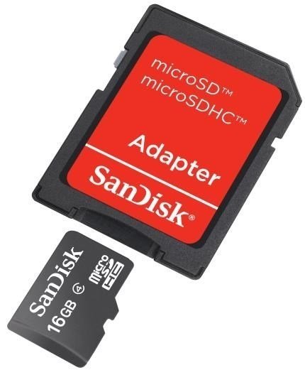 Cartao de Memoria Micro Sd 16Gb Sandisk Classe 4