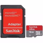 Cartão de Memória Micro Sd 16gb Sandisk