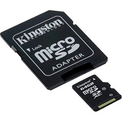 Cartão de Memória Micro SD 64GB Class 10 SDCX10/64GB - Kingston
