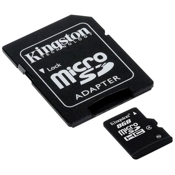 Cartão de Memória Micro Sd 8gb com Adaptador Sdc4-8gb Kingston