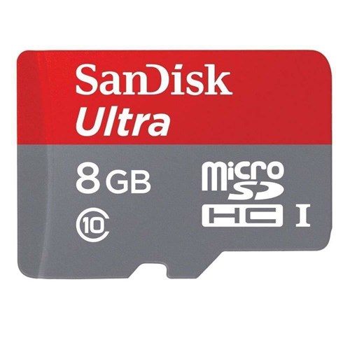 Cartao de Memoria Micro Sd 8Gb Sandisk Classe 10