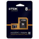 Cartão de Memória Micro SD 8GB TDK Classe 4