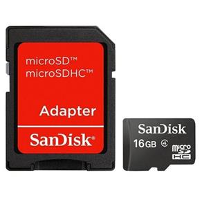 Cartão de Memória Micro SD da Sandisk 16GB