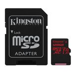 Cartão de Memória Micro Sd Kingston Sdcr/128gb Canvas React Classe 10 128gb