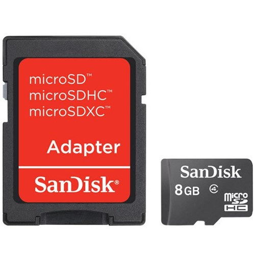 Cartão de Memória Micro SD SanDisk 8GB