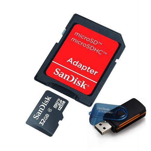 Cartão de Memória Micro SD SanDisk 32GB + Leitor 15 em 1