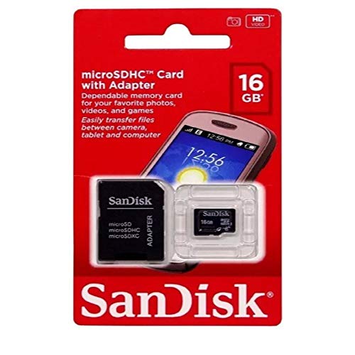 Cartão de Memória Micro SD SDHC 16GB Sandisk Classe 4