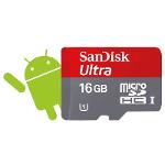 Cartão de Memória Micro Sd Ulta Sandisk Class 10 - 16gb