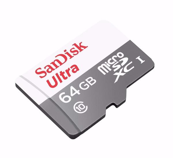 Cartão de Memória Micro SDXC Ultra 64GB 80MB/s Sandisk