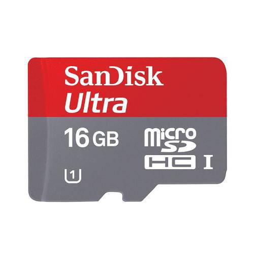 Cartão de Memória Microsd Classe 10 16 Gb de Memória - Sandisk