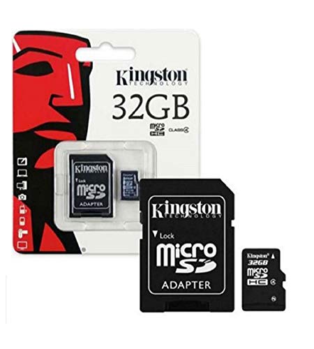 Cartão de Memória MicroSD 32GB + Adapt SD King Classe 4