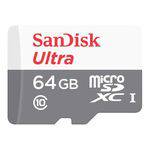 Cartão de Memória - MicroSDHC - 64GB - Sandisk - Classe 10 - SDSQUNS-064G-GN3MA