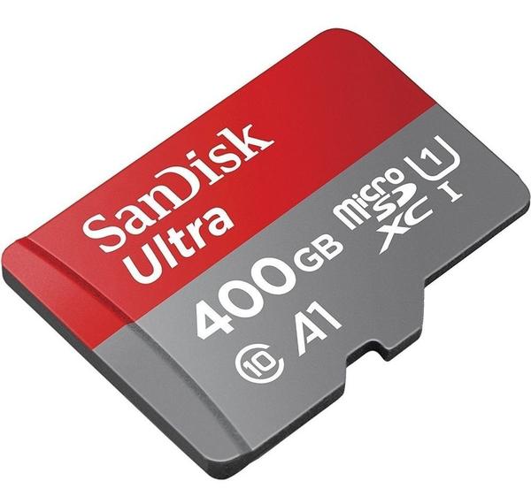 Cartão de Memória MicroSDXC 400GB Sandisk Ultra Classe 10 100MB/s