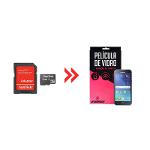 Cartão de Memória para Samsung Galaxy J2 32gb e Película - Underbody