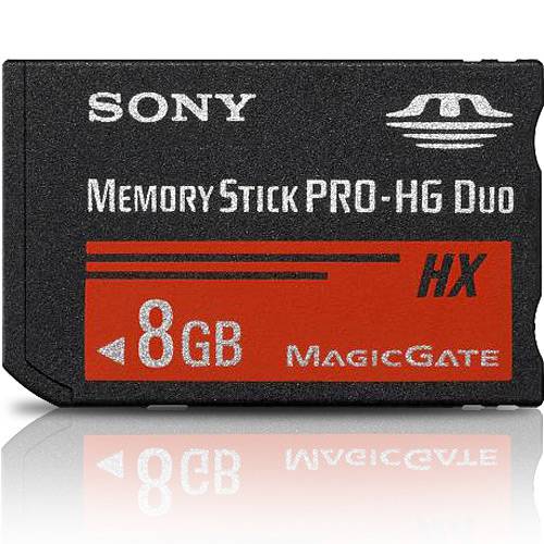 Tudo sobre 'Cartão de Memória PRO-HG Duo 8GB - Sony'