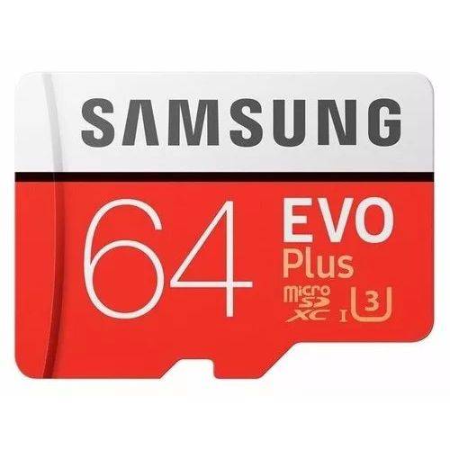 Cartão de Memoria Samsung Micro Sdxc 64gb 100mb/s Sd Xperia para Celular Samsug S8 S9 J7 J5 Galaxy