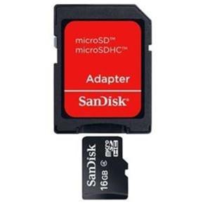 Cartão de Memória Sandisk 16gb com Adaptador Sd