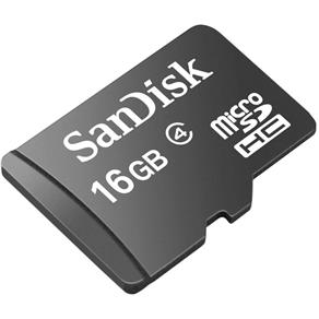 Cartão de Memória SANDISK 16gb Micro com Adaptador SDSDQM-016G-B35
