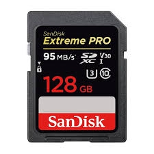Cartão de Memória SanDisk 128GB Extreme PRO