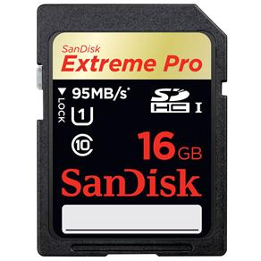 Cartão de Memória SanDisk Extreme Pro SDHC UHS-I 16GB