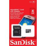 Cartão de Memória Sandisk Micro Sd 4GB