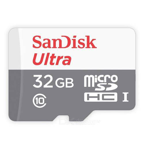 Cartão de Memória Sandisk Micro Sd Ultra Classe 10 32gb