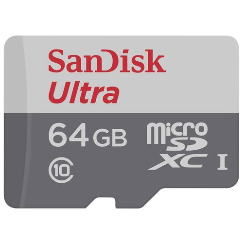 Cartão de Memória Sandisk Micro Sdhc 64gb-82mbs Classe 10