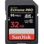 Cartão de Memória Sandisk Sdhc 32gb Extreme Pro 95mb/s Uhs-i