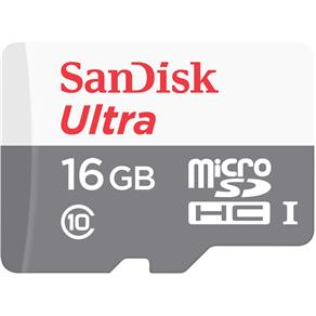 Cartão de Memória SanDisk Ultra MicroSD 16GB Classe 10