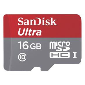 Cartão de Memória SanDisk Ultra MicroSD 16GB Classe 10