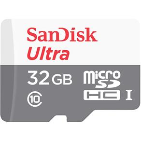 Cartão de Memória SanDisk Ultra MicroSD 32GB Classe 10