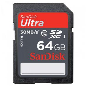 Cartão de Memória SanDisk Ultra SDXC UHS-I 64GB