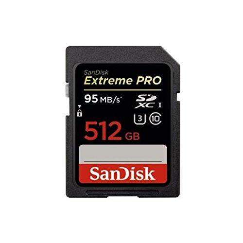 Cartão de Memória Sd 512gb 95mb/S Extreme Pro U3 Sdxc - Sandisk