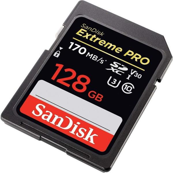 Cartão de Memoria SD Extreme Pro 128GB 170MB/s Sandisk