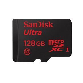 Cartão de Memória SD + Micro SD Ultra 128GB Classe 10 80mb/S Sandisk SDSQUNC