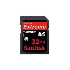Cartao de Memoria SD Sandisk 32 GB Extreme Class 10 + Leitor All In One
