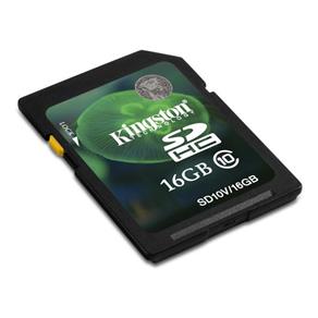 Cartão de Memória - SDHC - 16GB - Kingston - SD10V/16GB
