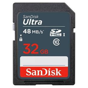 Cartão de Memória Sdhc 32gb Sandisk Ultra Classe 10 48mbs