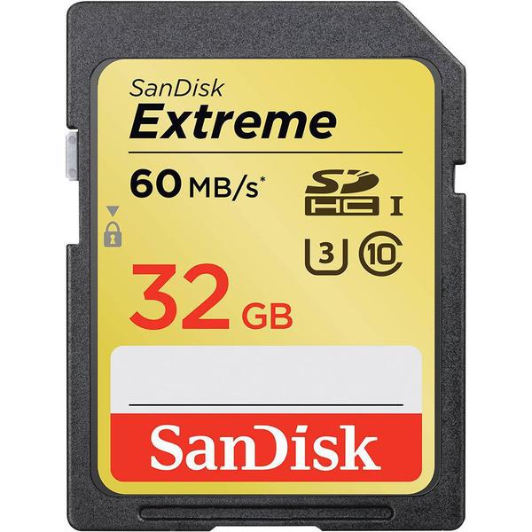 Cartão de Memória SDHC UHS-I Extreme 32GB Classe 10 SDSDXN-032G-G46 Sandisk